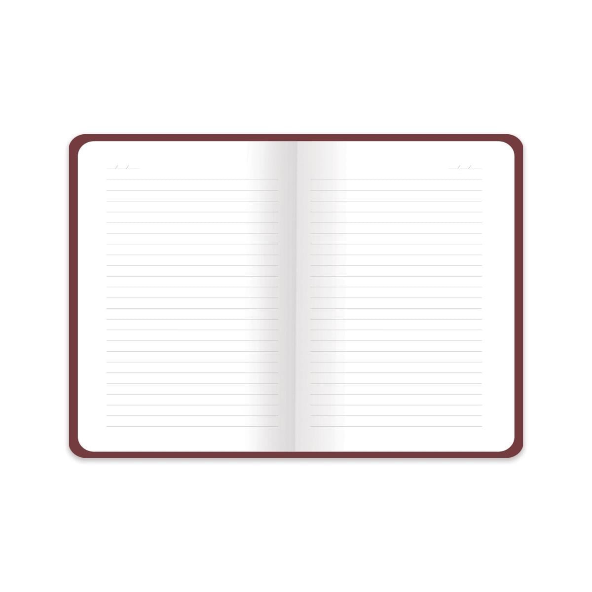 Keskin Color 13.5x19.5 Termo Deri Çizgili Flexy Defter Winner - Bordo