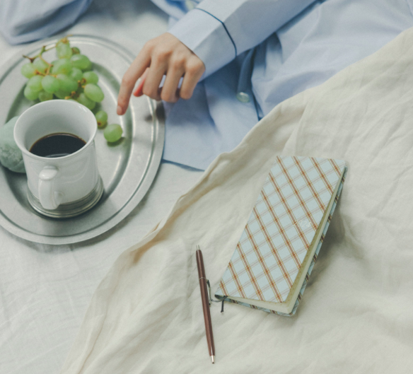 Hobonichi Weeks Japanese Version 2024 Jan. Start Relaxing Plaid Sert Kapak