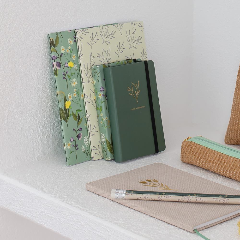 Miquelrius A6 Çizgisiz Leaves  Garden Defter