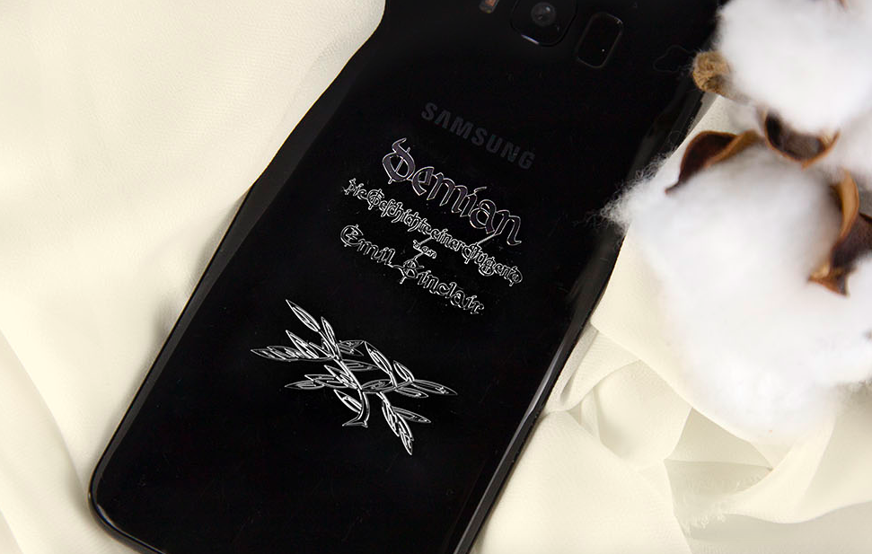 Wearingeul Book Cover Metal Sticker - Demian 
