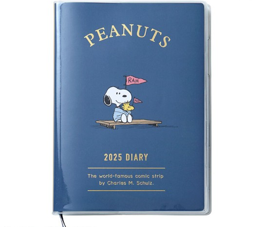 Peanuts 2025 Diary Navy Ajanda/Planner