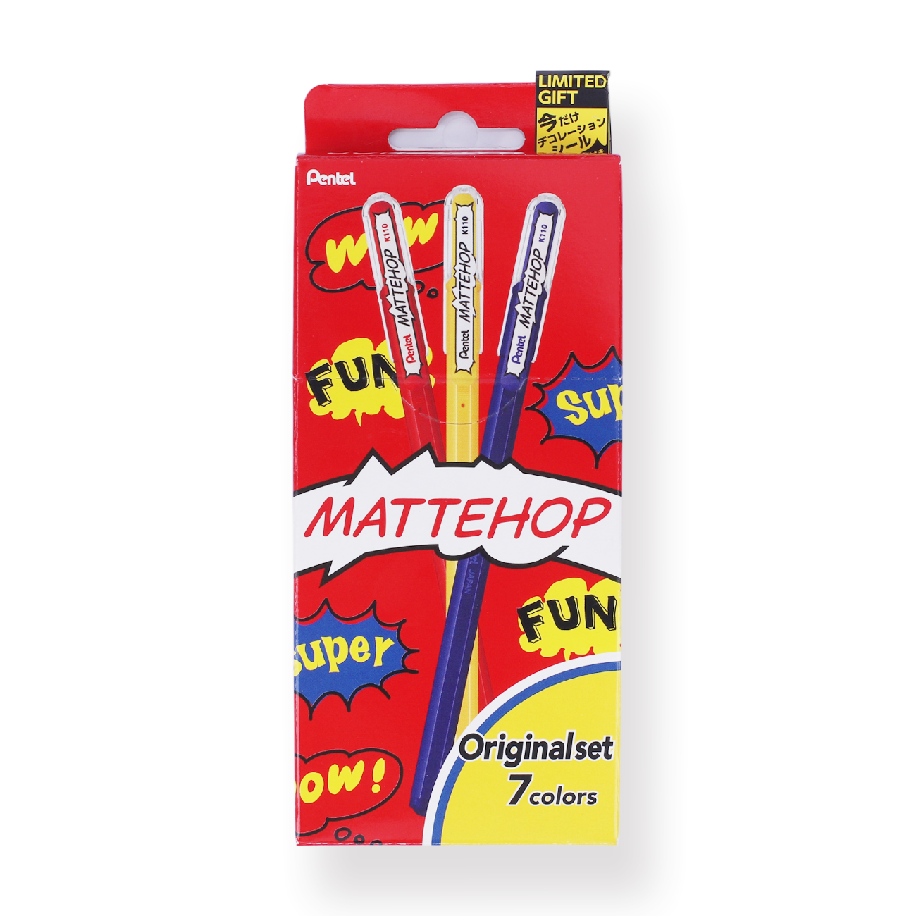Pentel Mattehop 1.0 mm Jel Kalem Seti - Original Set 