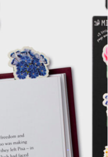 İf Mini Marks Manyetik Mini Kitap Ayracı 3'lü Flowers