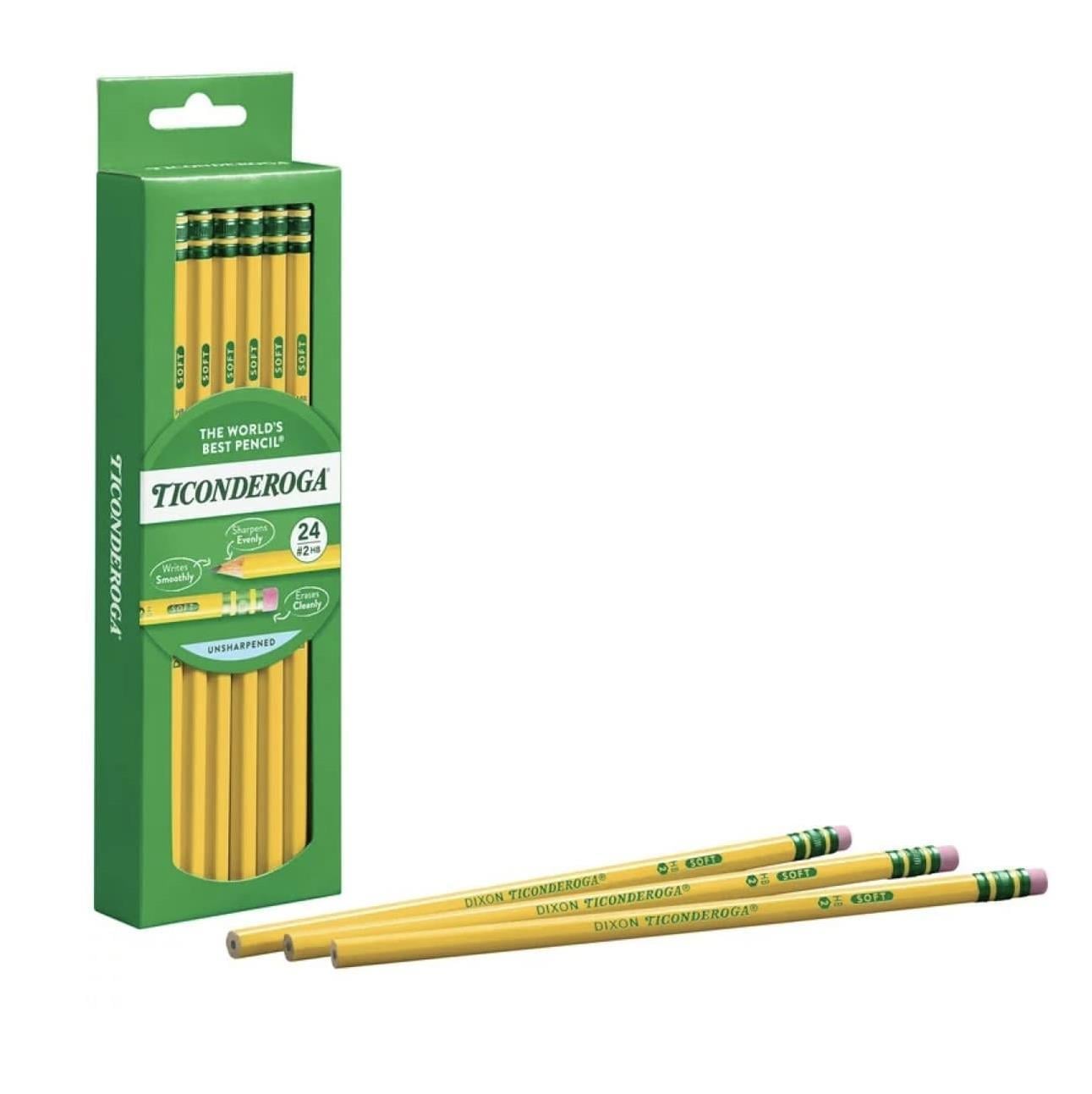 Dixon Ticonderoga The World's Best Pencil Soft 24'lü Kurşun Kalem