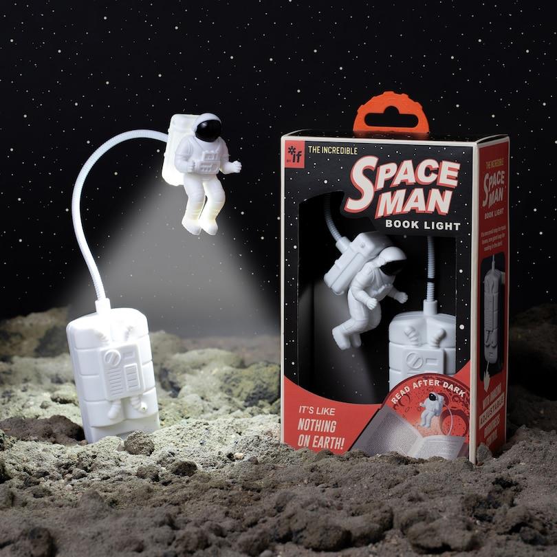 İf  Işıklı & Özel Kutusunda  Kitap Ayracı SPACEMAN