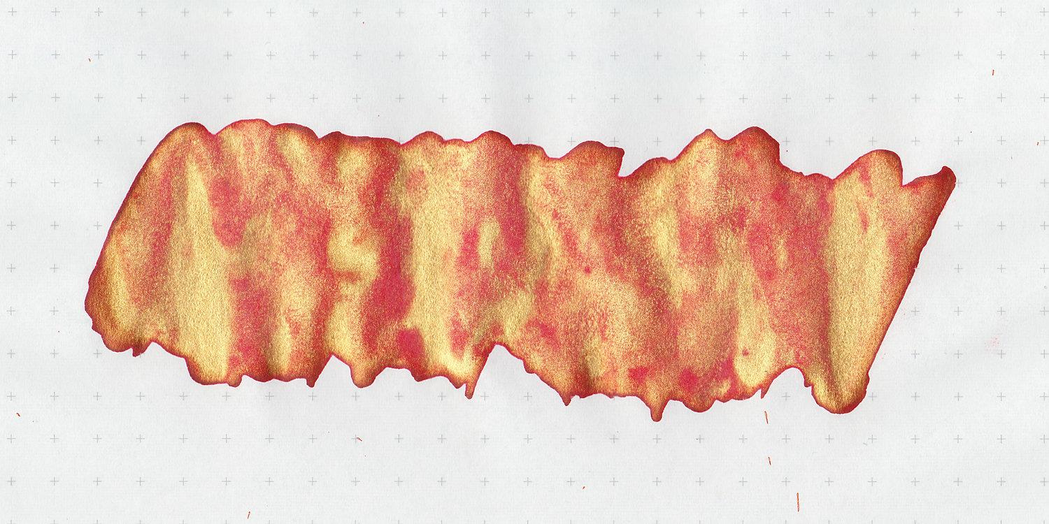 Robert Oster Shake N Shimmy Red Gold Mürekkep