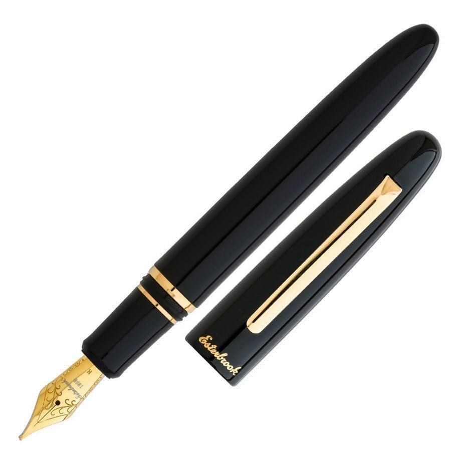 Esterbrook Estie Dolma Kalem Ebony Black Gold Medium