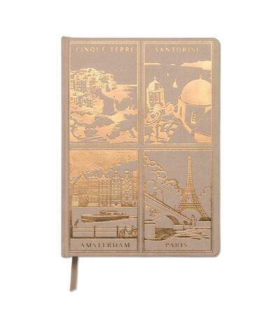 DesignWorks Ink Jumbo Travel Journal Defter