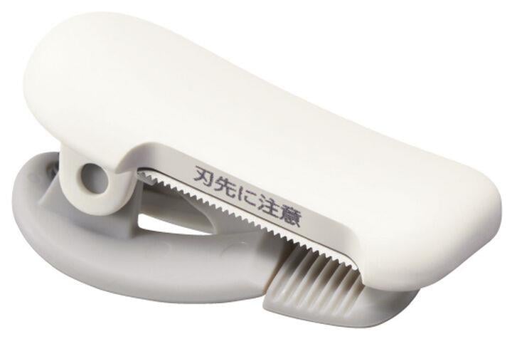 Kokuyo Karu Cut clip-type Washi Tape Cutter Kesme Makası 10~15mm Beyaz