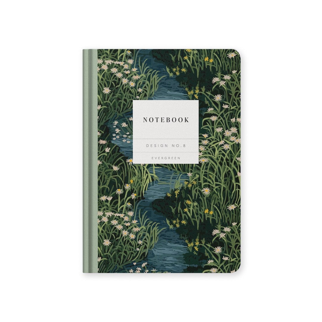 Ohh Deer Kaleido Tasarımı A5 192 Sayfa Sert Kapak Çizgili Defter Design No.8 Marsh Daisies 13122