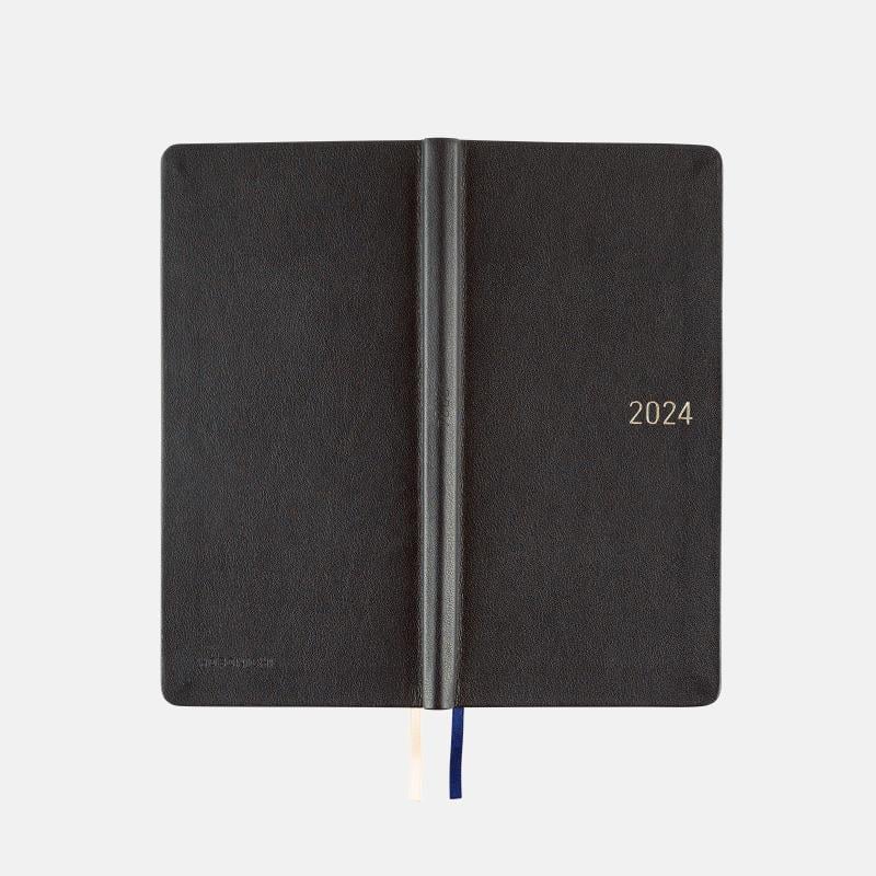 Hobonichi Techo Weeks Japanese Version 2024 Jan Start Fine Classic Series Classical Navy Deri Kapak