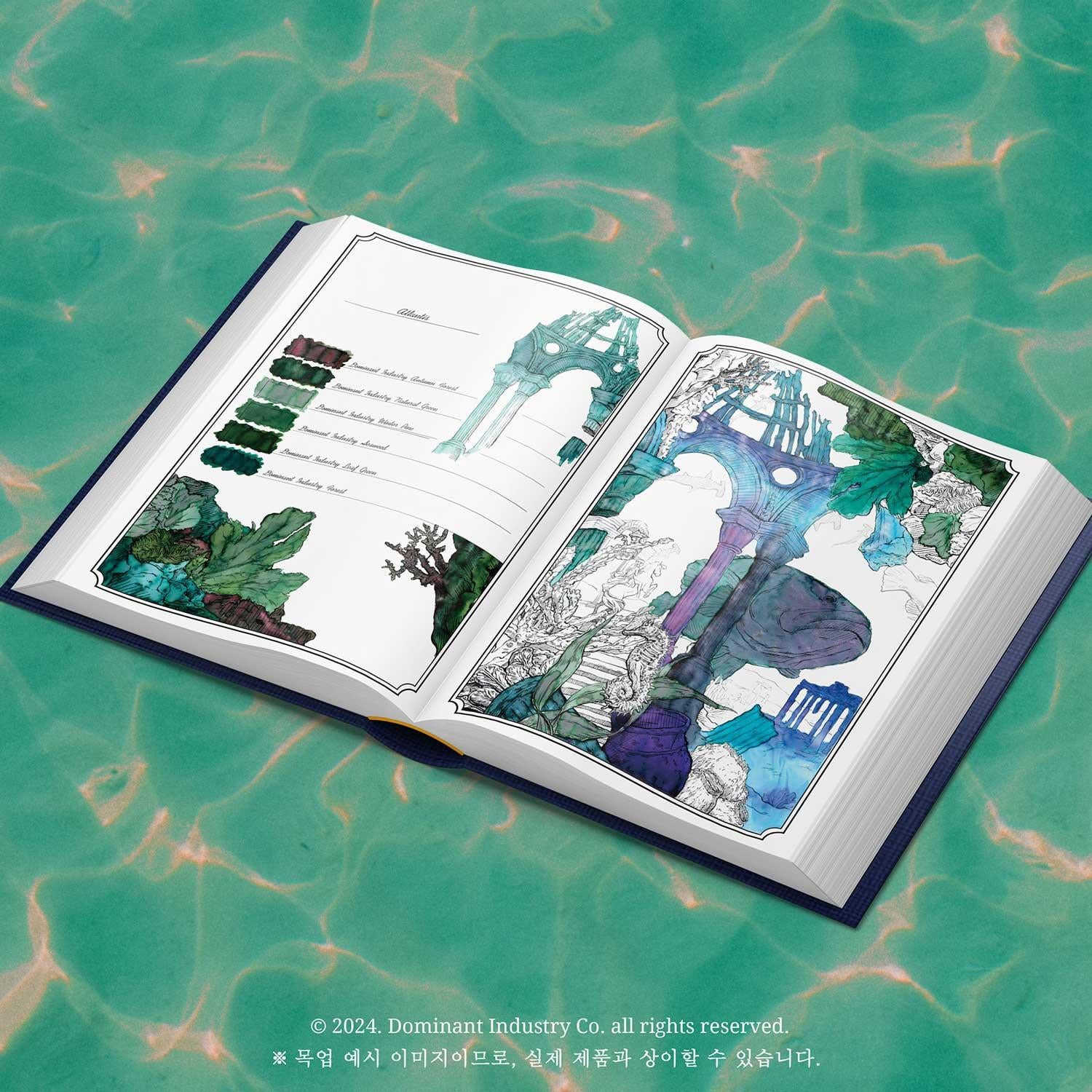 Dominant Industry Mürekkep Arşivleme Kitabı A Log of Atlantis