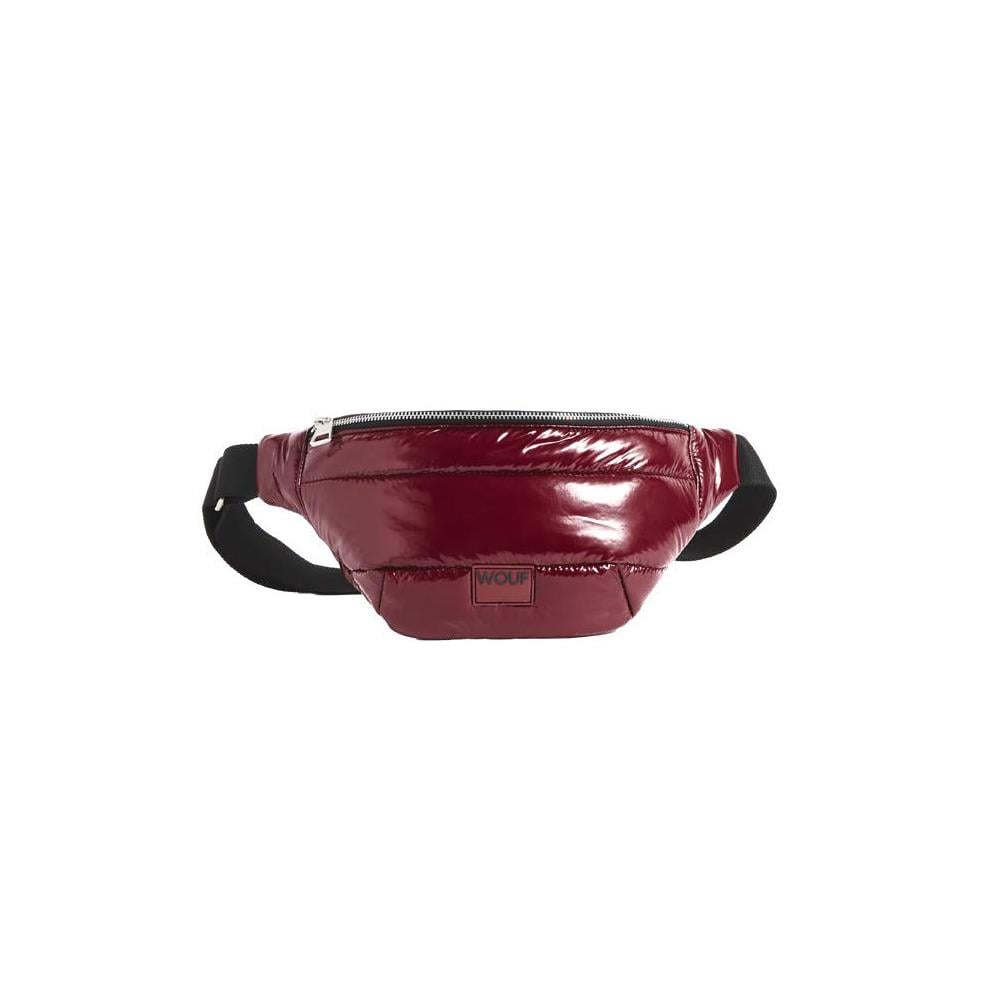 Wouf Burgundy Glossy Bel Çantası