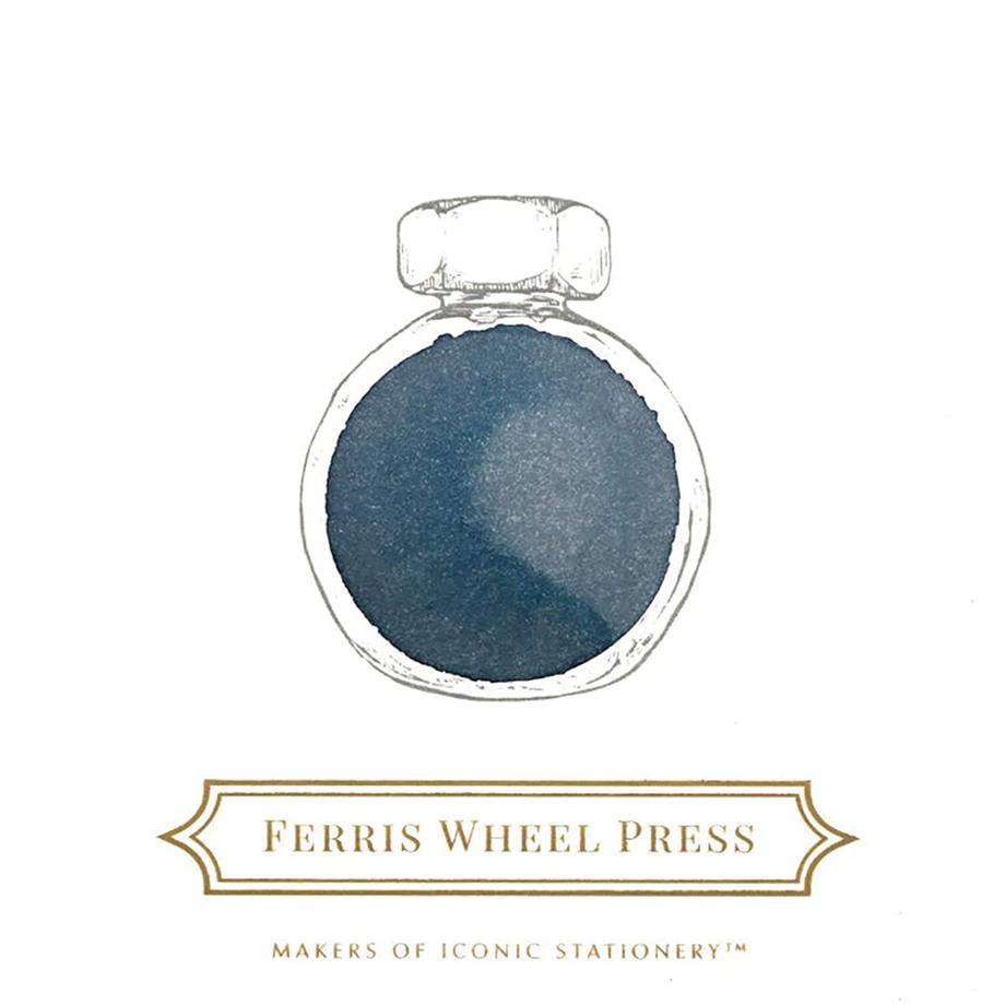 Ferris Wheel Press 38 ml Şişe Mürekkep Storied Blue