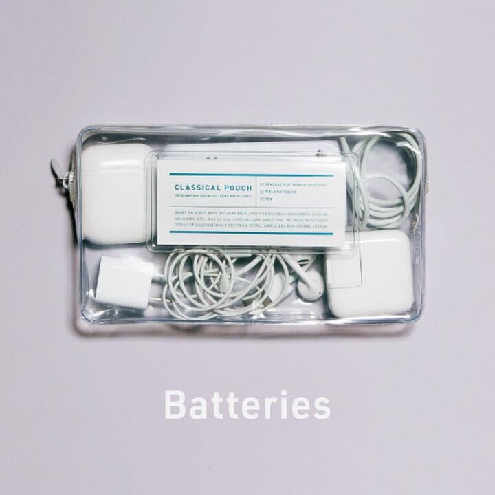 Kokuyo Classic Pouch Kalemlik Transparent 