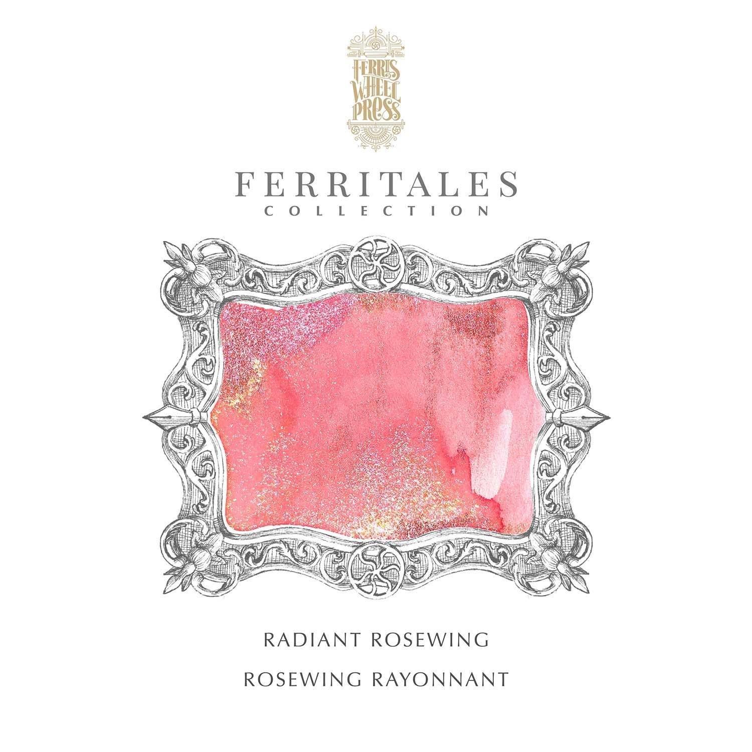 Ferris Wheel Press 20 ml Şişe Mürekkep Radiant Rosewing