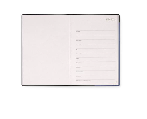 Legami Small Agenda/Planner Sept. 2024- Dec. 2025 16  Haftalık Ajanda Moonglow