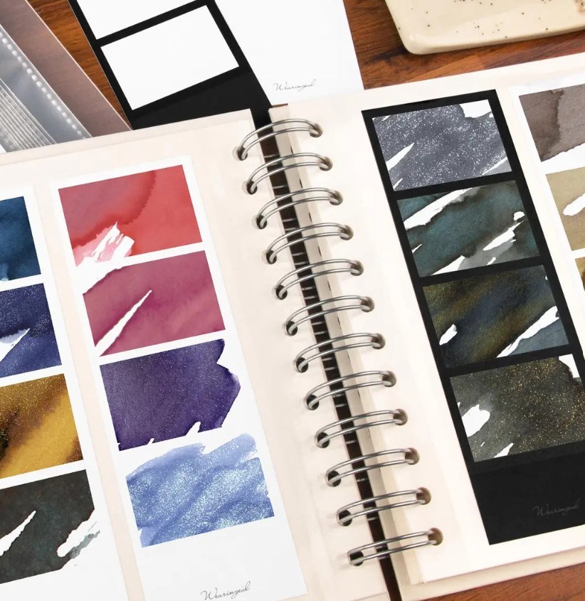 Wearingeul Four Photos Mürekkep Deneme Kağıdı Beyaz Çerçeve