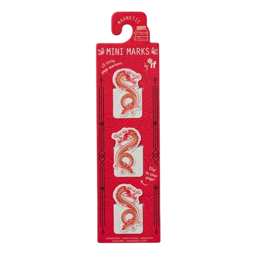İf Mini Marks Manyetik Mini Kitap Ayracı 3'lü Warrior Dragon