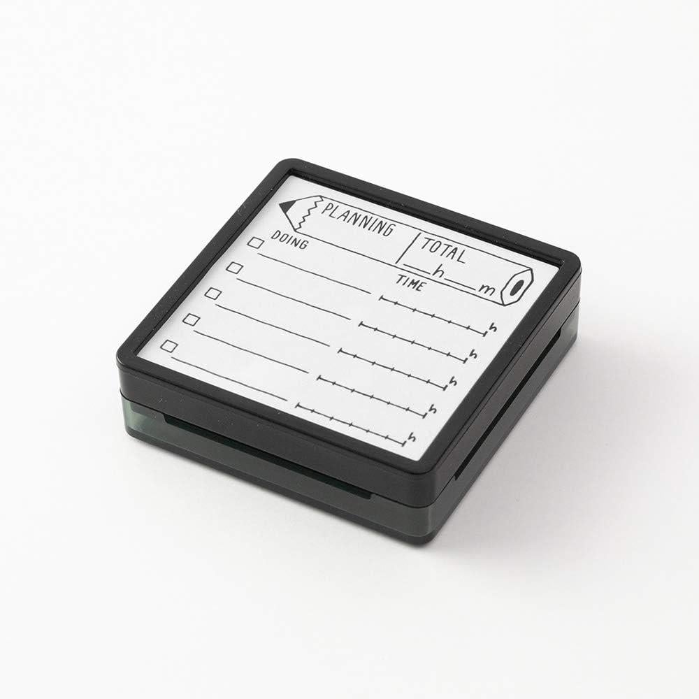 Midori Paintable Penetration Stamp Damga - Large Size Plan  35390006