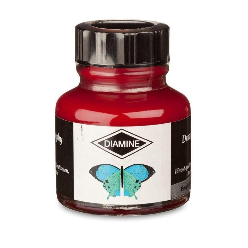 Diamine Kaligrafi Mürekkebi English Red 30 ml