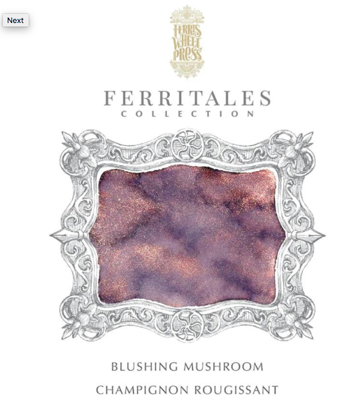 Ferris Wheel Press 20 ml Şişe Mürekkep Blushing Mushroom