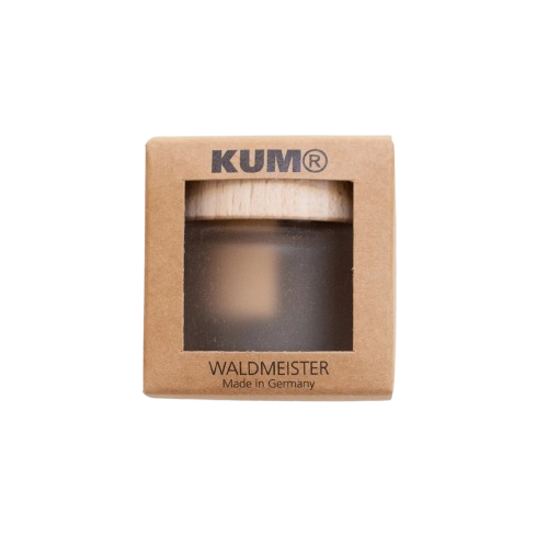Kum Waldmeister Wood Natur Buzlu Cam Hazneli Çift Delikli Kalemtraş 107.10.11