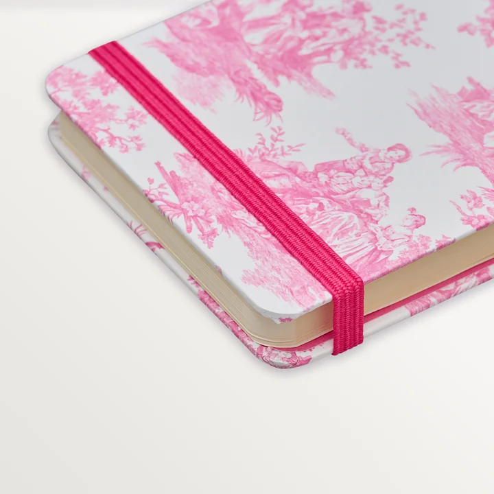 EPISODE TOILE MODERNE ROSE VIF TALL CHUNKY NOTEBOOK