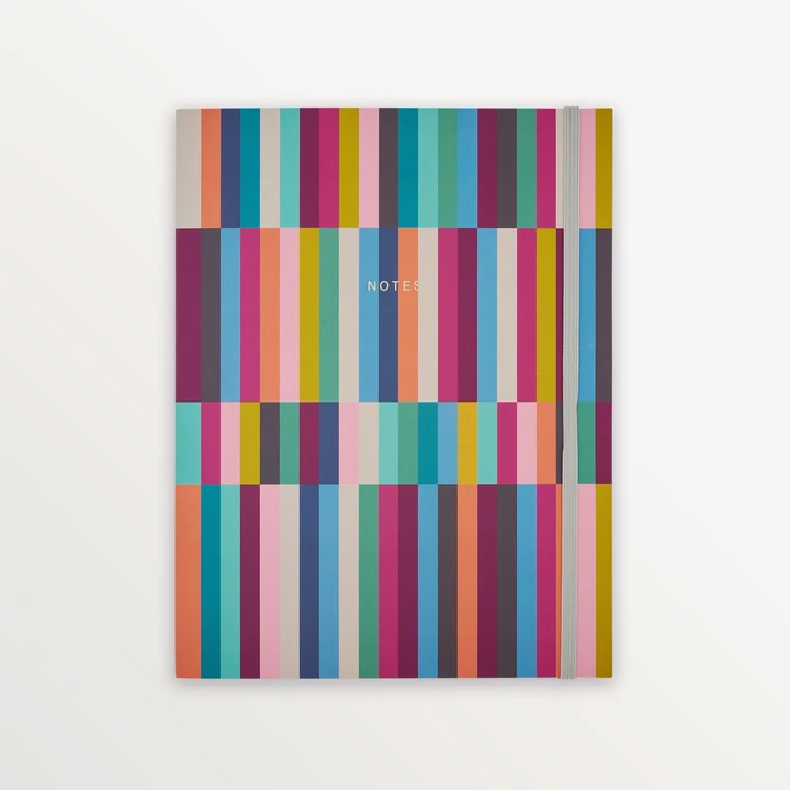 EPISODE STRIPE SPECTRUM SEGMENTS XL PERFECT BOUND NOTEBOOK