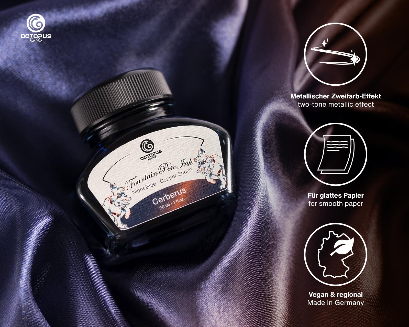 Octopus Fluids Cerberus Revnaklı Mürekkep 30 ml
