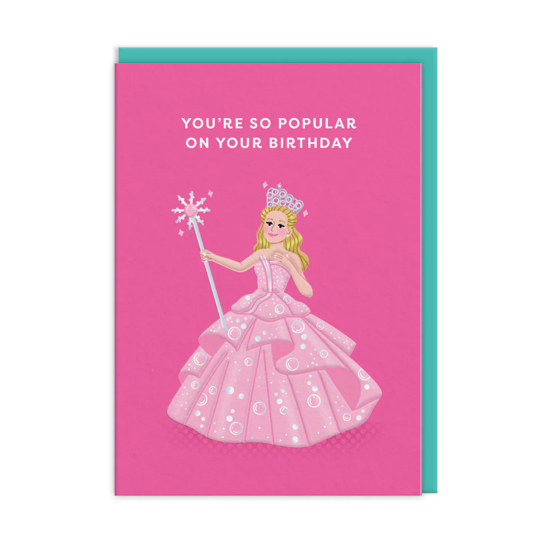 Ohh Deer Tasarımı A6 Kartpostal Glinda Wicked 13011