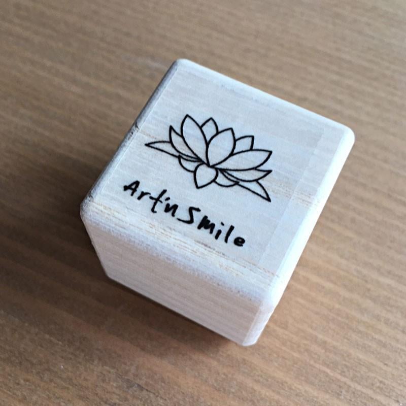 Art'n Smile Hand Made Stamp Damga - Lotus