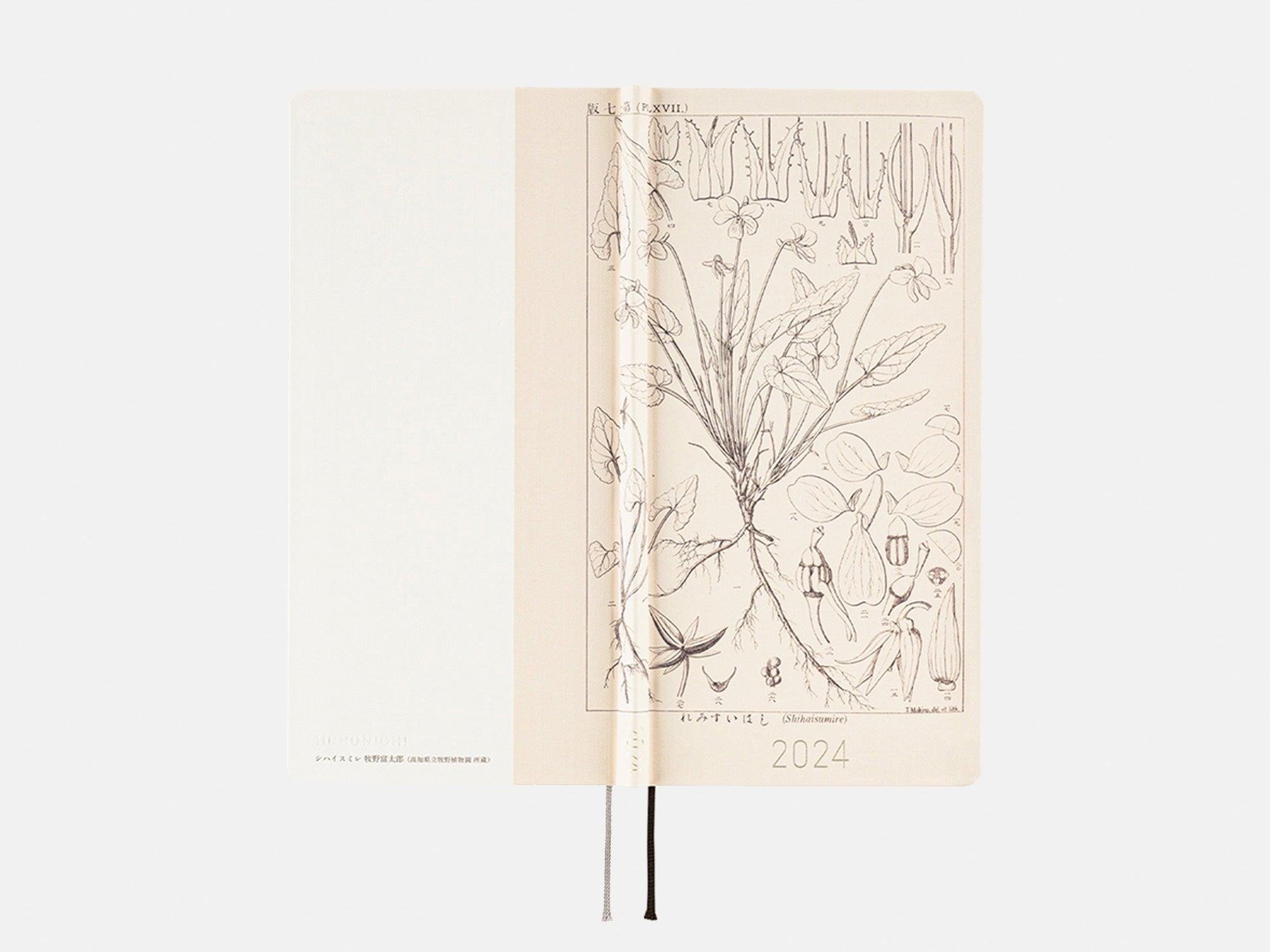Hobonichi Weeks Japanese Version 2024 Jan. Start Tomitaro Makini Shihai Summer