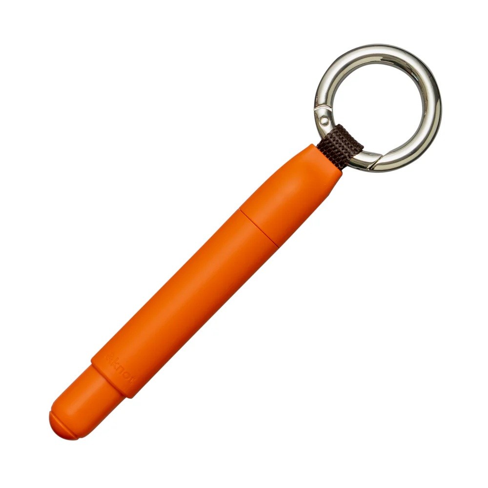 Uni ball & knot Çantaya Takılabilir Jetstream Tükenmez Kalem 0.5 mm Fener Turuncusu