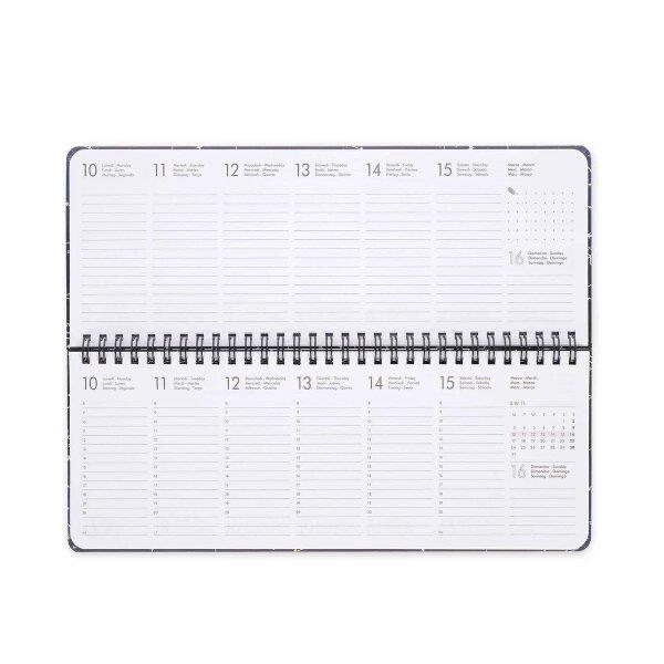 Legami Masaüstü Takvim / Planlayıcı 27,2x10,2 cm 2025 Stars / Celestial