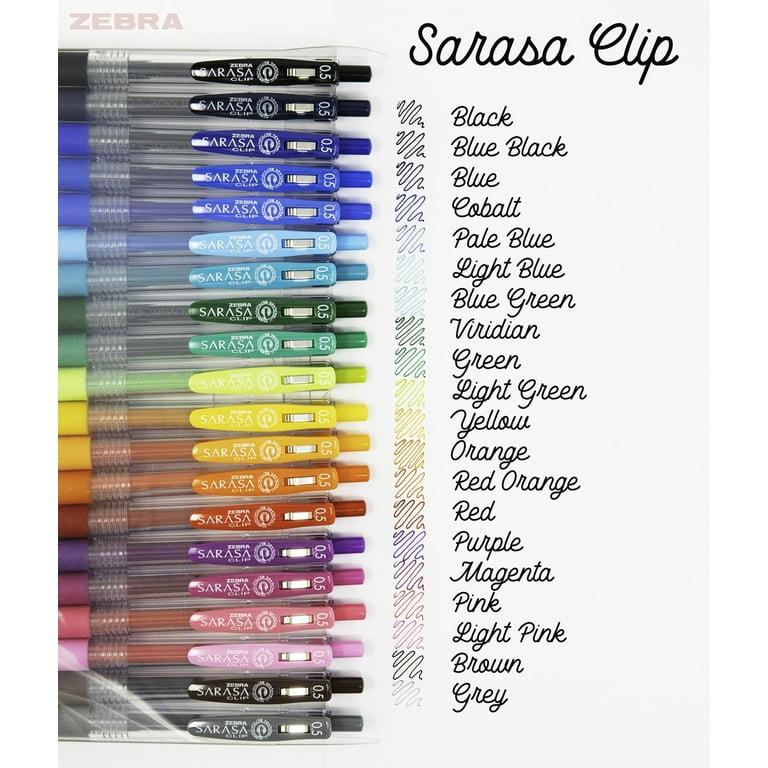 Zebra Sarasa Clip Jel Kalem 0.7 mm Sarı