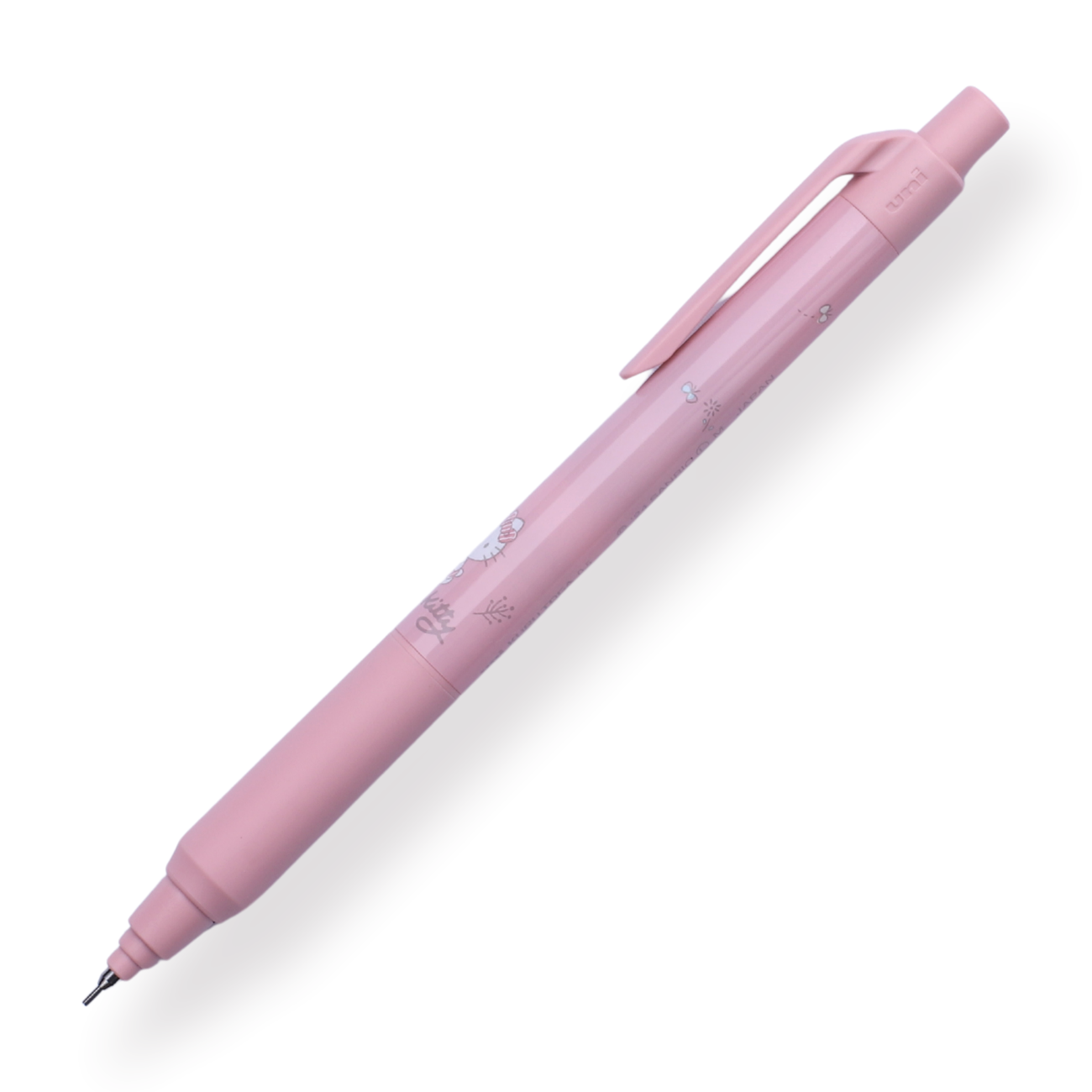 Click to expand Uni Kuru Toga x Sanrio KS Mechanical Pencil - 0.5 mm - Hello Kitty 