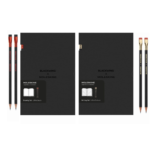 Blackwing x Moleskine Çizim Seti Cahiers & Pencils  A5 2'li Defter ve Kalem 
