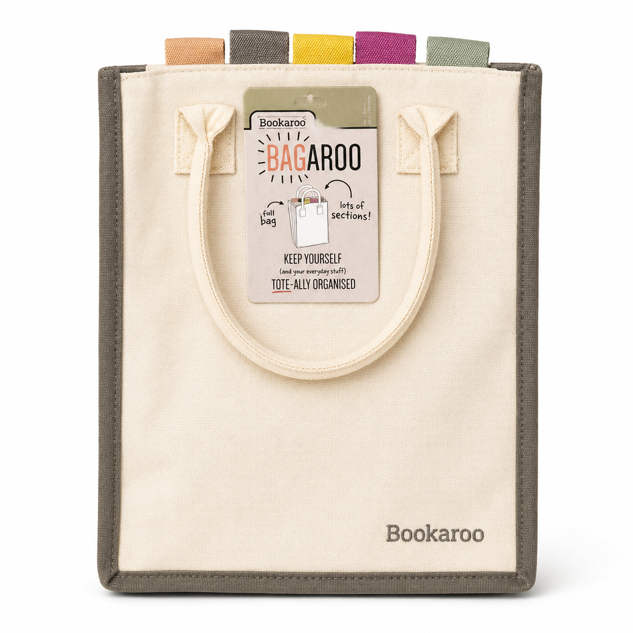 IF Bookaroo Bagaroo - Pastel Körüklü Kanvas Çanta