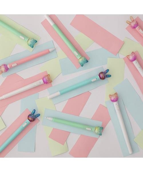 Miquelrius Back2Fun Tavşan Mavi LED Işıklı Tükenmez Kalem 