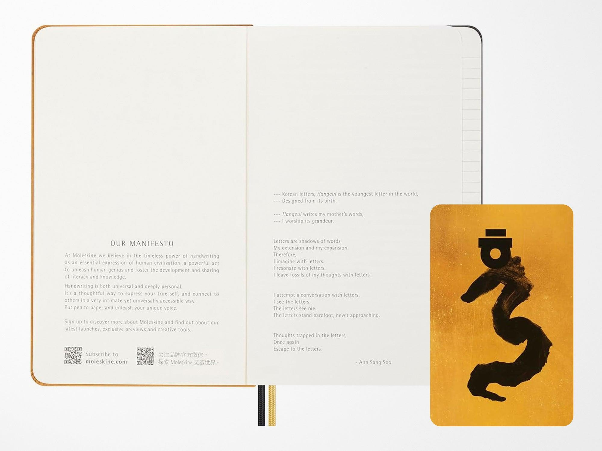 Moleskine Limited Edition Year of the Dragon Theme Box by Ahn Sang Soo 13x21 cm