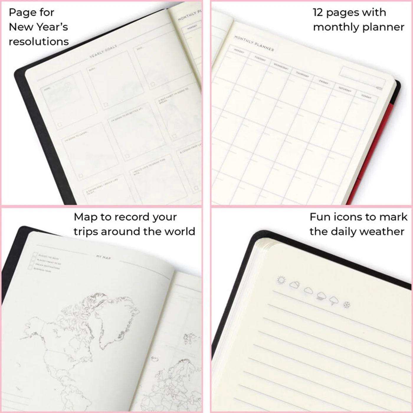 Legami My Notebook - Medium Noktalı Defter Lavender