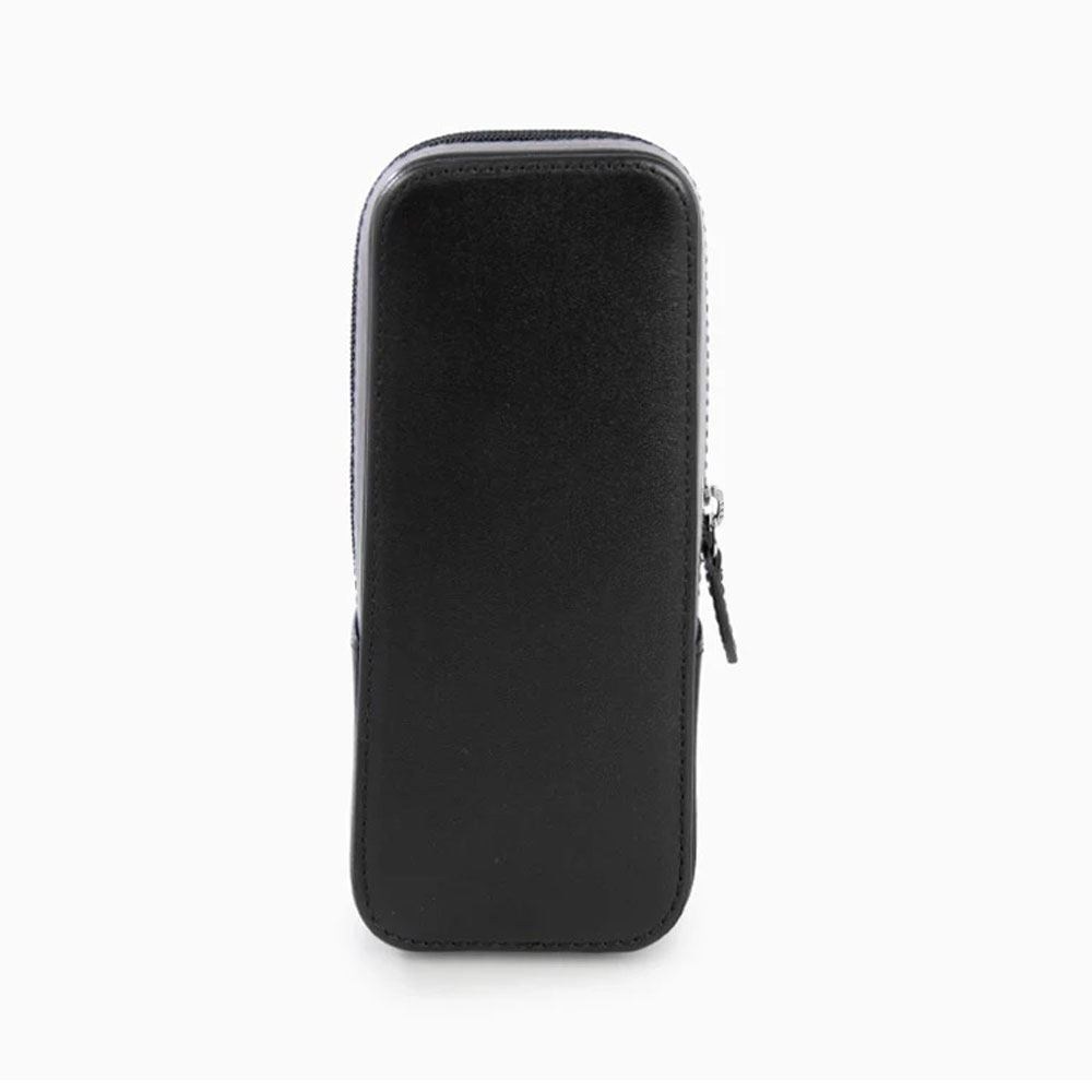 Visconti Black Leather Pen Holder 3 Places
