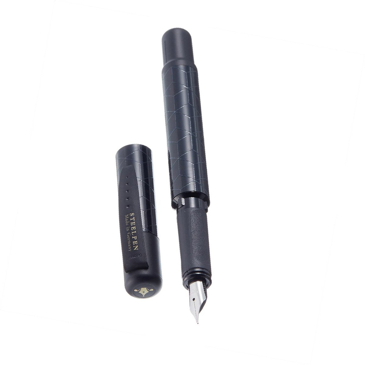 Steelpen Skyshort Serisi Dolma Kalem M Uç Siyah Dizi