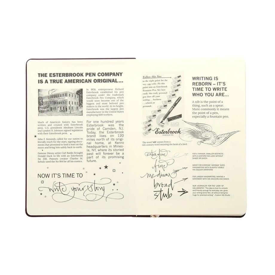 Esterbrook ''Write Your Story'' Defter Burgundy