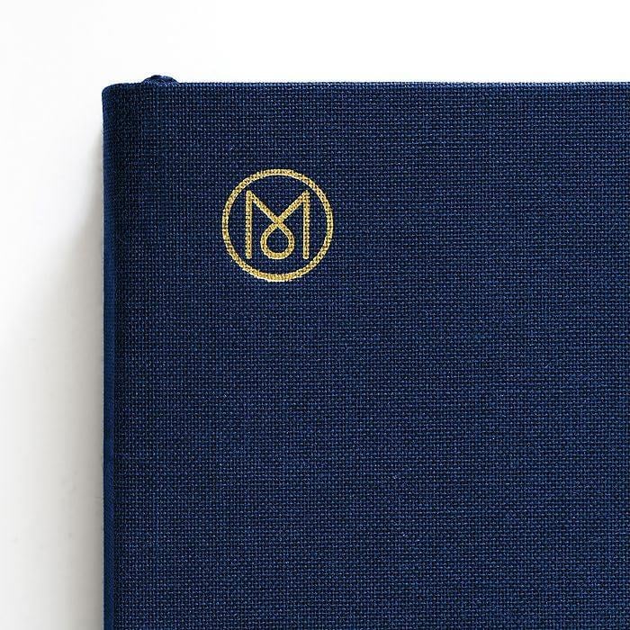 Leuchtturm1917 x Monocle Limited Edition Defter B6,  Yumuşak Kapak, 128 Noktalı Sayfa Navy 363361
