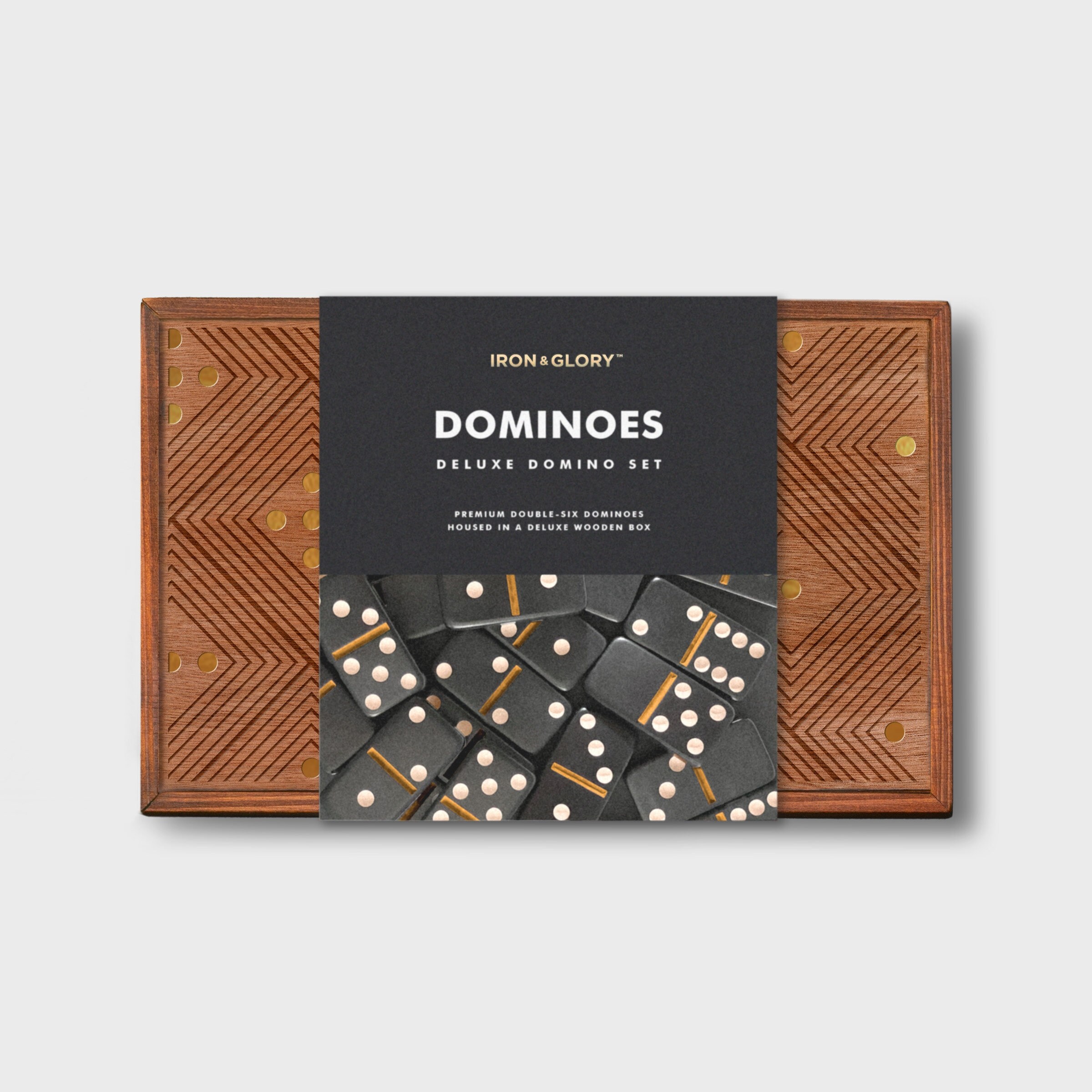 Suck Uk Dominoes Ahşap Kutulu Domino Seti