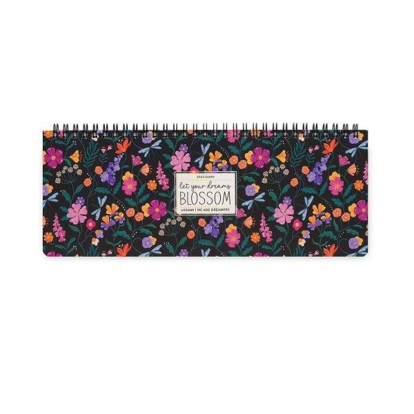 Legami Masaüstü Takvim / Planlayıcı 27,2x10,2 cm 2025 Wild Flowers