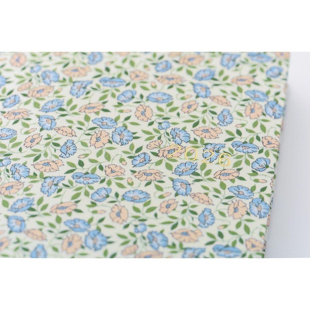 Hobonichi Ajanda Techo HON - A6 English - Liberty Fabrics: Sasha Kiora - 2026 Jan Start
