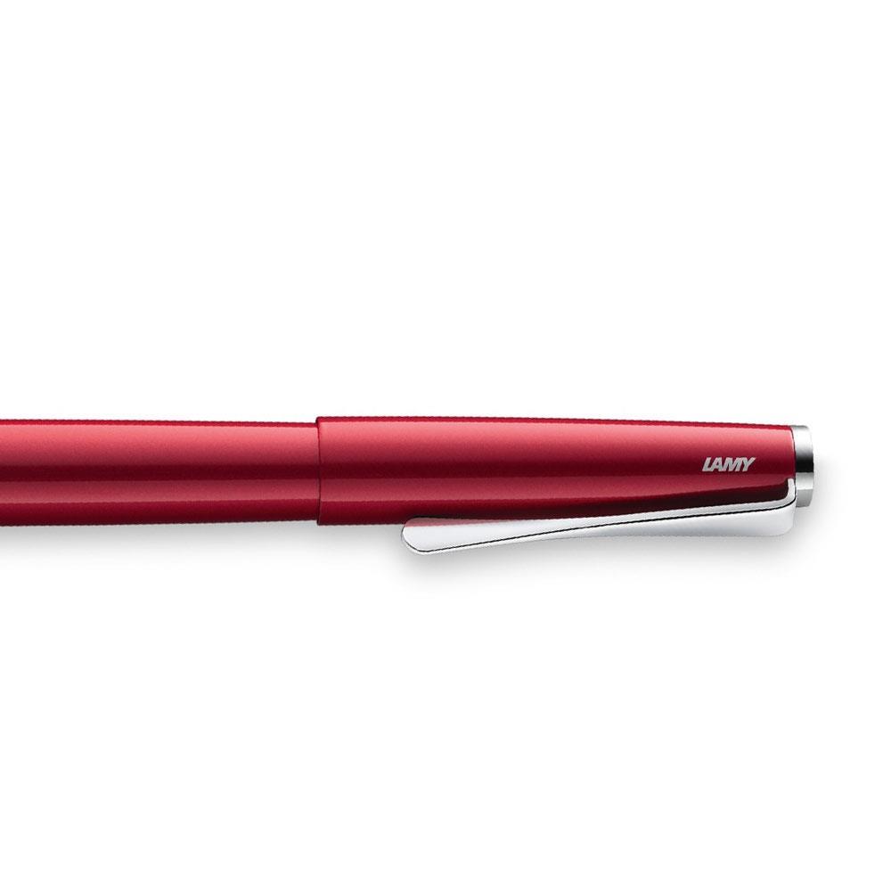 LAMY studio 2024 Special Edition Dolma Kalem 14K Çift Renkli Altın Uç F Uç Piano Red 68PG-F